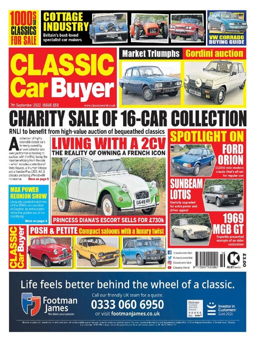 Kelsey Publishing Ltd作のClassic Car Buyerの作品詳細 - 貸出可能